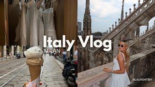 MILAN ITALY VLOG | Brand trip day in my life, exploring Milan for the first time