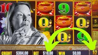 TURNING FREE PLAY into LOTS of CASH on DRAGON LINK slots