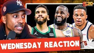 Jeff Teague REACTS to Celtics-Cavs, Lakers-Jazz, Russ’ 200th triple double | 520 in the Morning