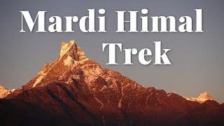 Mardi Himal Trek Nepal - Mit Durchfall unterwegs im Himalaya (der Film)