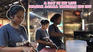 DAILY VLOG MASAK DI RUMAH KAKAK IPAR ACARA YASINAN IBU IBU||A DAY IN MY LIFE @iisumatulsadiyah8310