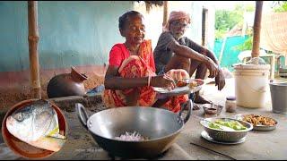 Fish Head and Ridge Gourd Recipe | farm fresh ridge gourd with big fish head mix curry recipe |