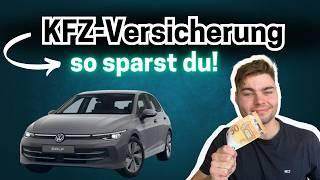 Bei der KFZ Versicherung sparen?? So gehts!