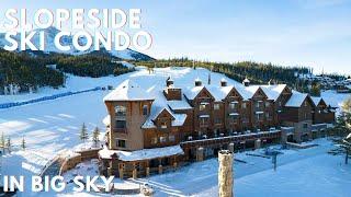 For Sale - Slopeside Ski Condo in Big Sky Montana