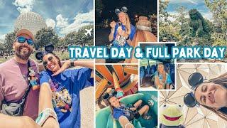 Disney World Weekend Day 1 | Travel Day, Resort Check In, Reunited & Full Park Day | Disney Vlog