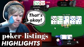 The Best hands of WCOOP 2024 Highlights: Part 5