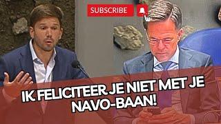 Gideon van Meijeren vs Rutte! 'Ik feliciteer je NIET met je NAVO-BAAN!'