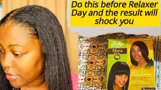 RELAXER DAY PREP ,DO THIS BEFORE YOU RELAX YOUR HAIR | HEALTHY RELAXED HAIR | Otismadaline