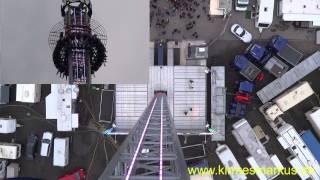 Mega King Tower, Andreas Zinnecker, Onride Test, 80 m Freefall-Tower by kirmesmarkus