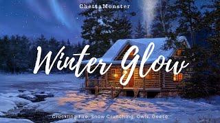 Winter Cabin Immersion | Cozy Background Relax Sounds | Ambient Worlds [1hr+]