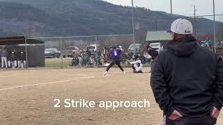 Quinn Cox Catcher out of Butte Montana. 3/21/24, 3/23/24 Highlights