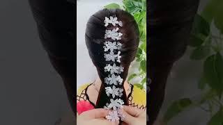 2 minutes Easy Hairstyle Tutorial for Girls#shorts #viral #hairstyle #glamreel