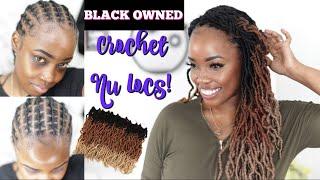 BLACK OWNED! IMPROVED ILLUSION CROCHET BRAID PATTERN! NO CORNROWS NEEDED! MARY K. BELLA | LOCLICIOUS