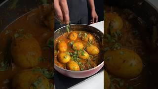 होटल वाली अंडा करी बिना किसी स्पेशल मसाले के | Egg Curry Recipe | Dhaba Style Anda Masala | #eggs