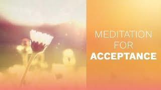Short 6 Minute Meditation For Acceptance, Guided By Gurudev