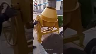 Working Video of Mini Portable Concrete Mixer#dieselconcretemixer #miniconcretemixer