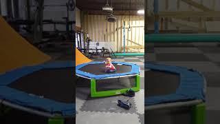 Leah bouncing