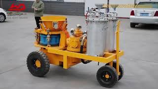 WSZ 3000 wet-mix shotcrete machine