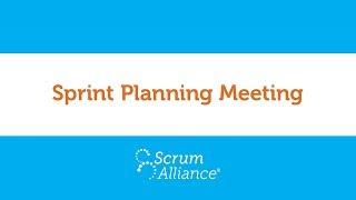 06 - Sprint Planning Meeting - Scrum Foundations eLearning Series