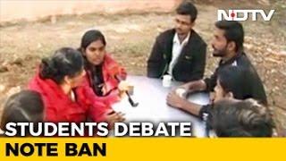 Cashless Society Best Move For India? Students Debate