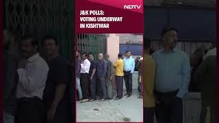 Jammu Kashmir Elections | J&K Polls: Voting Underway In Kishtwar With Long Queues Of Voters