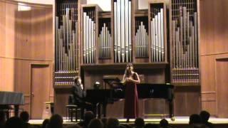 Tatiana Rubinskaya sings "At night in my garden" op. 38 № 1 by Sergei Rachmaninov