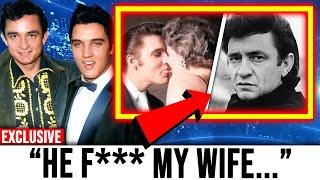 Elvis Presley's Disturbing & Dark Secret EXPOSED by Johnny Cash... (UNSEEN FOOTAGE)