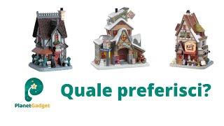 Quale tra questi 3 edifici Lemax ti piace? Crea il tuo villaggio in miniatura!