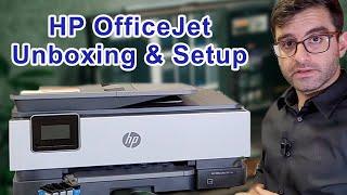 HP OfficeJet 8015 Setup, Ink Installation, Unboxing, and Overview