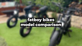 V1 Fatboy Bikes Model Comparison