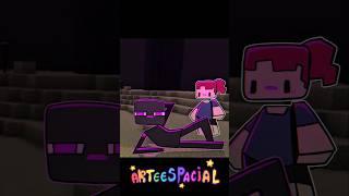 ENDERMAN MINECRAFT  #artedigital #memes #arteespacial #enderman #minecraft #minecraftshorts