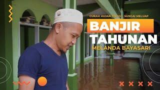 pas pulang umroh,sampai rumah terjadi banjir