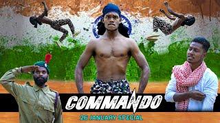 Commando baagi 2 fight dailog || 26 January Special || the Comedy kingdom.