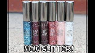 REVIEW NEW Urban Decay Heavy Metal Glitter Eyeliners