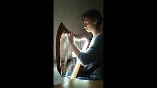 [LITTLE HARP COVER] ~Ave Maria (J.S.Bach Prelude №1)~ 23-string celtic harp