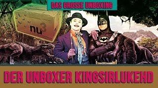 Live Unboxing mit der Filmcom und die Filme Batman Shrek Kingkong Planet der Affen