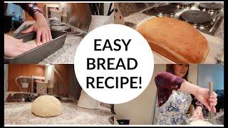 HOW TO MAKE BREAD | EASY HOMEMADE BREAD RECIPE | Home with Hanna 