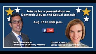 Domestic Abuse and Sexual Assault Presentation with James Hanneman and Rachel Kraker