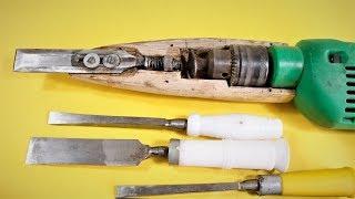 How to Make a Simple Electric Power Chisel  at Home . | DIY |