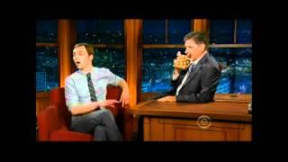 Jim Parsons Tiff with Geoff [Craig Ferguson] 2011 LOL
