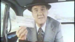 vintage Karl Malden for American Express 1978