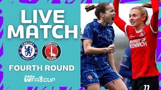 FULL MATCH | Chelsea v Charlton Athletic | Fourth Round | Adobe Women's FA Cup 2024-25