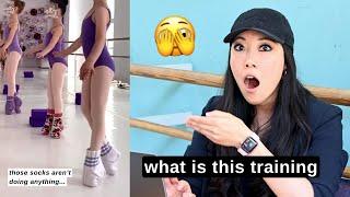 pointe shoe fitter reacts to BALLET TIKTOK 25