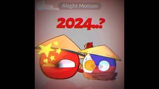 Philippines vs. China..? [Countryballs] //YEAR WAR #countryballs #animation #philippines #china #fyp