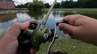 Aidan Catches a 4lb bass off a spinner bait!!!