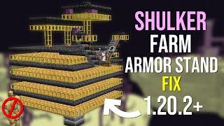 Shulker Farm Armor Stand Fix 1.20.2+ | BlazeDude Shulker Farm Issue Fixed