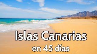 ISLA CANARIAS 45 días: Tenerife, Lanzarote, Fuerteventura... 🟢 GUÍA DE VIAJE  (4K)  España