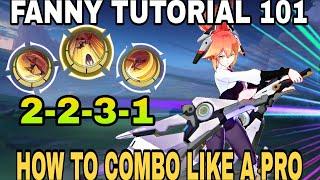 FANNY TUTORIAL 101: HOW TO ONE SHOT COMBO LIKE A PRO | MLBB