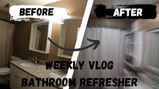 Renovation-Part 2, Bathroom has a Fresh New Look Weekly Vlog