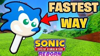 The *FASTEST WAY* To Get Sonic Popsicles In Sonic Speed Simulator!
